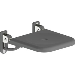 Folding wall seat