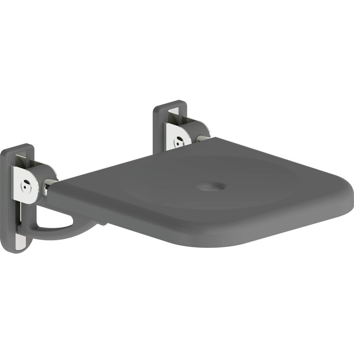 Folding wall seat