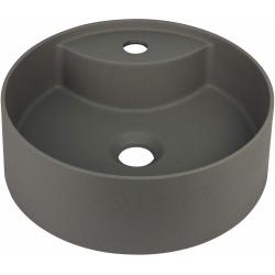 Granite countertop washbasin with space for a tap