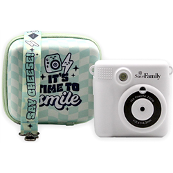 Funda camara print save family ed. mr. wonderful smile blue