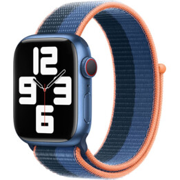 Devia strap for apple watch 38/40/41mm loop duo pinch blue/midnight black