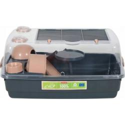 ZOLUX Jaula EHOP para hámster 55 cm - rosa