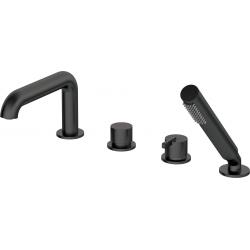 4-hole bathtub mixer with shower set