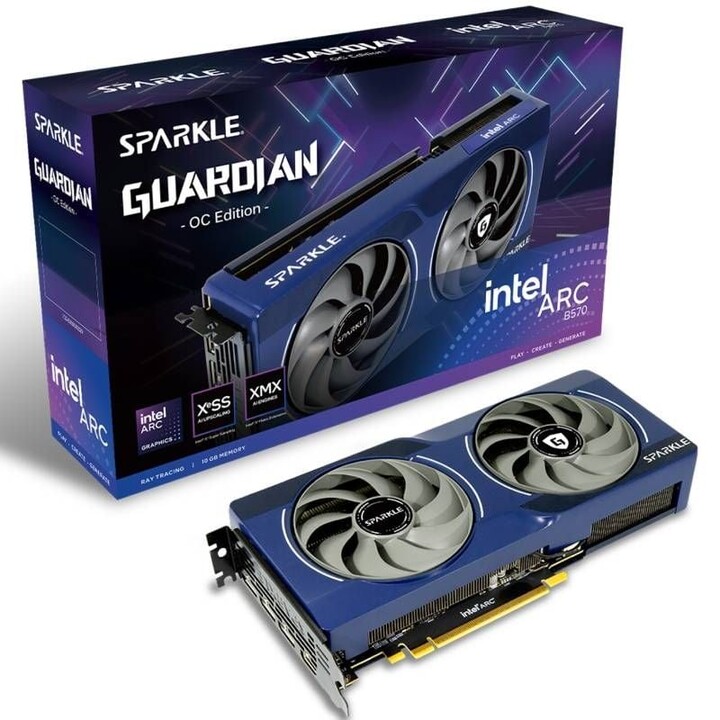 Sparkle Intel Arc B570 Guardian OC Edition Grafikkarte/ 10 GB GDDR6