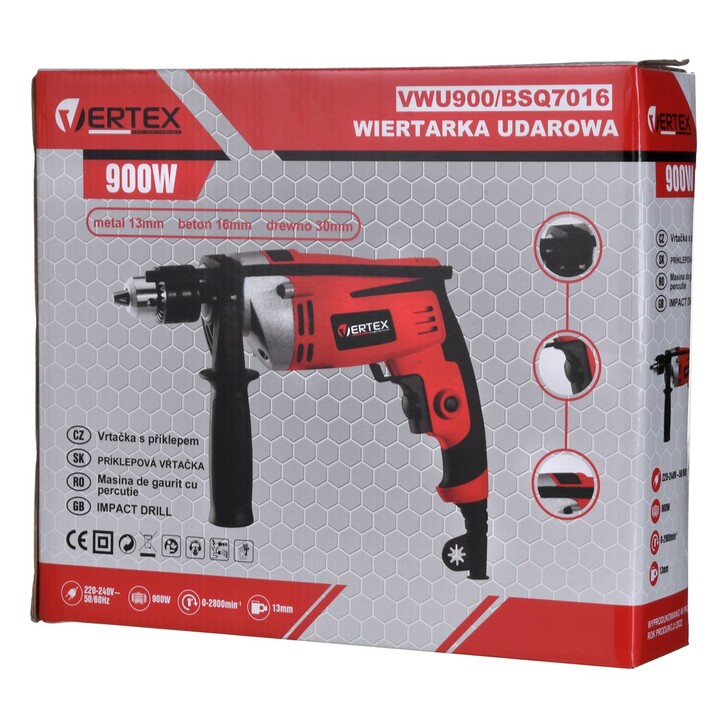 WIERTARKA UDAROWA VERTEX VWU900 900W