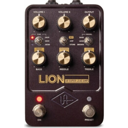 Universal Audio UAFX Lion '68 Super Lead Amp Pedal Amplificador de guitarra