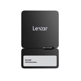 Lexar Professional Go Externe tragbare SSD 1 TB, USB 3.2 Gen2, bis zu 1050 MB/s Lesen und 1000 MB/s Schreiben mit Hub, 4 USB-Ans
