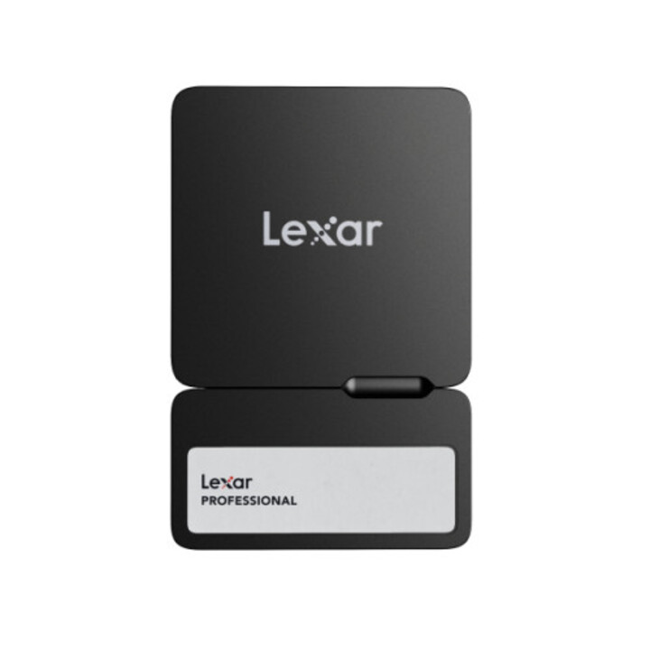 SSD portatile esterno Lexar Professional Go da 1 TB, USB 3.2 Gen2 fino a 1050 MB/s in lettura e 1000 MB/s in scrittura con hub 4