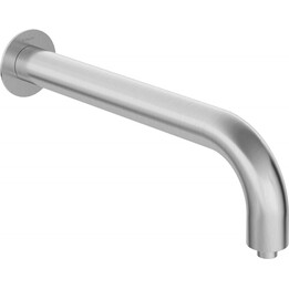 Deante Silia saída de duche de parede 380 mm aço escovado