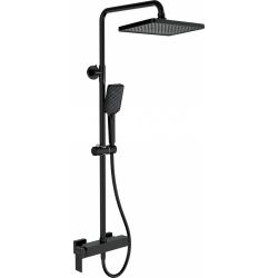 Rain shower with shower faucet