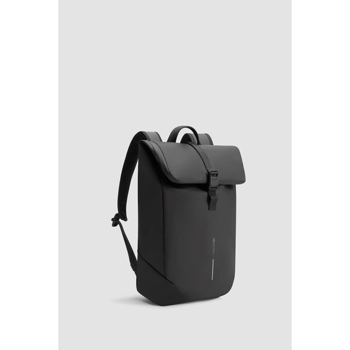 XD DESIGN BOBBY URBAN FLAP-TOP BLACK BACKPACK P/N: P706.2601
