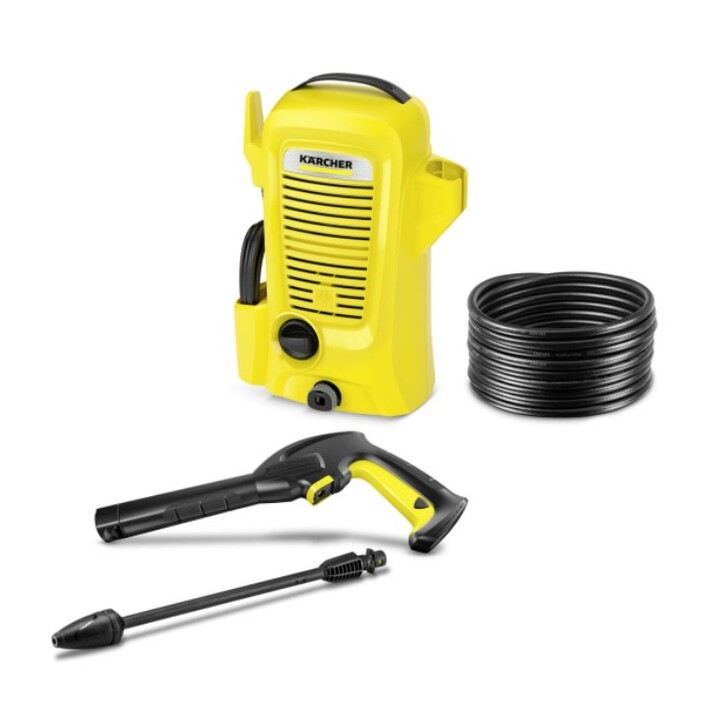 Lavadora de alta pressão Kärcher K 2 Universal Edition ou lavadora de alta pressão elétrica compacta 360 l/h 1400 W preta, amare