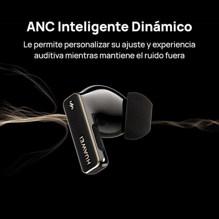 HUAWEI FreeBuds Pro 4 True Sound con doppio driver, chiamate stabili e chiare, Dynamic Smart ANC, compatibile con iOS e Android,