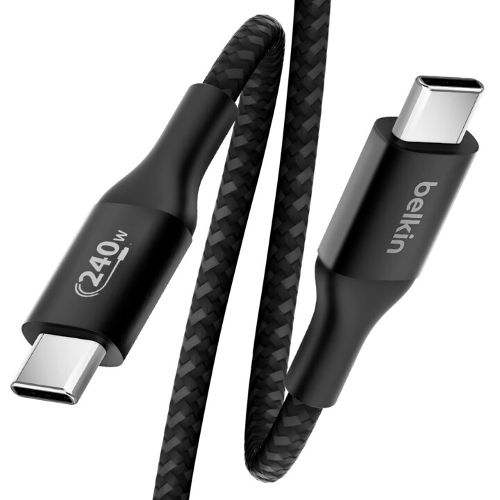 240 W USB-C-zu-USB-C-Kabel 1 m schwarz