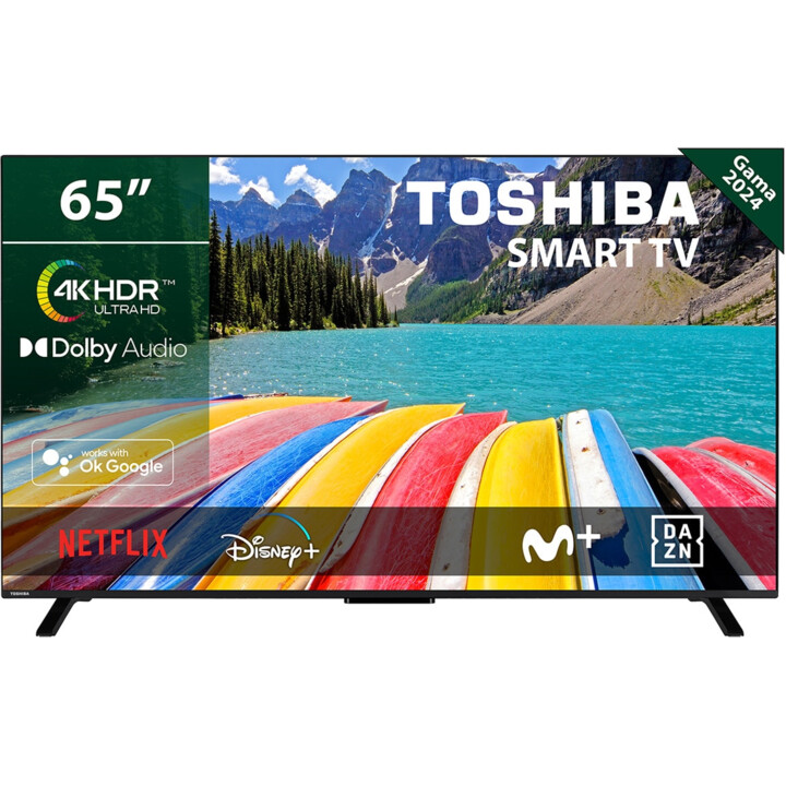 Supporto per smart tv Toshiba 65"uhd 65uv3463dg