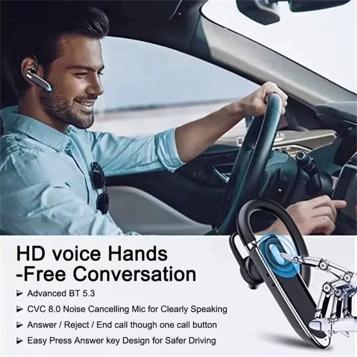 HBQ YYK-530-2 Business Preto - Auriculares Bluetooth