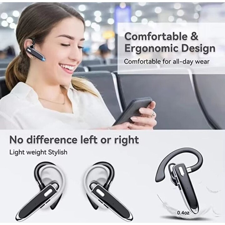 HBQ YYK-530-2 Business Preto - Auriculares Bluetooth