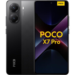 Xiaomi POCO X7 Pro, 12 + 256 GB, Smatphone 5G, câmera de 50 MP com OIS, 6000 mAh, HyperCharge de 90 W, recursos de IA, preto