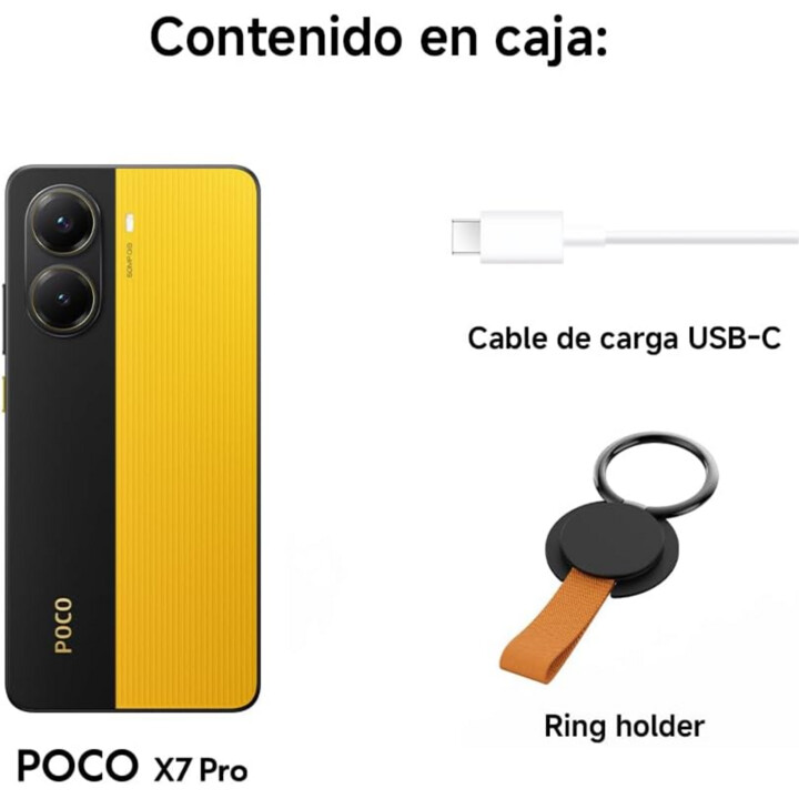 Xiaomi POCO X7 Pro, 12+256GB, 5G Smatphone, 50MP camera with OIS, 6000mAh, 90W HyperCharge, AI features, Black