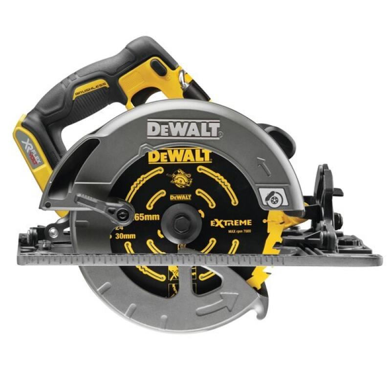 DeWALT DCS579NT-XJ sierra circular portátil 19 cm Negro, Gris, Amarillo 5800 RPM