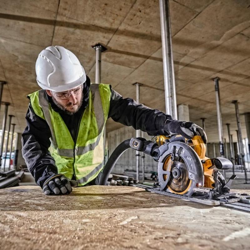 DeWALT DCS579NT-XJ sierra circular portátil 19 cm Negro, Gris, Amarillo 5800 RPM