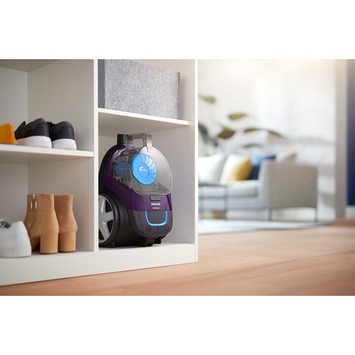 Aspirador Philips série 3000 FC9333/09 1,5 L Aspirador cilíndrico Seco 900 W Sem saco
