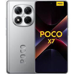 Xiaomi POCO X7 Cámara Principal de 50MP con OIS, Batería 5110mAh 8GB 256GB Dual Sim Plata