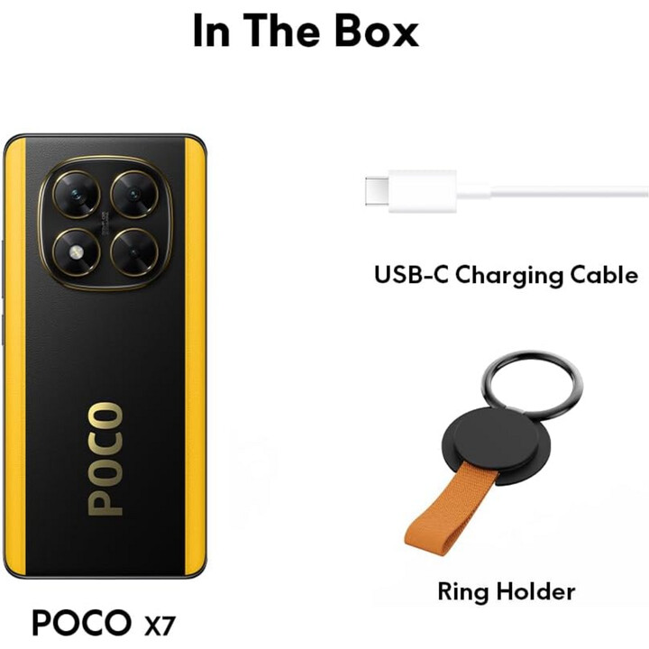 Xiaomi POCO X7, 8+256GB, Smartphone 5G, Fotocamera 50MP con OIS, Batteria 5110mAh, Argento