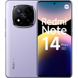 Xiaomi Redmi Note 14 Pro Plus 5G, 8+256 GB, fotocamera AI da 200 MP, HyperCharge da 120 W, funzionalità AI, Viola