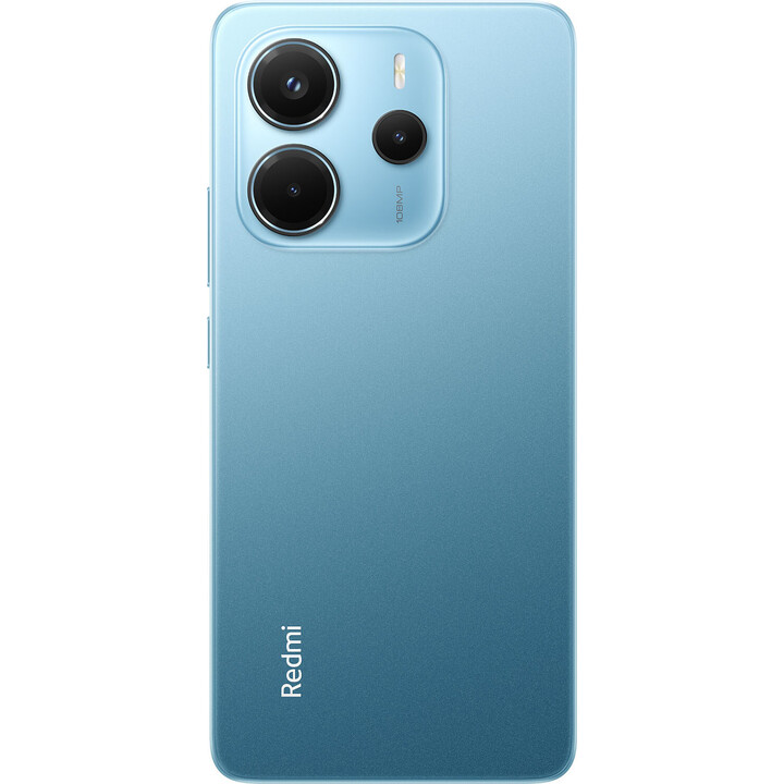Xiaomi Redmi Note 14, 8+256GB, Sistema de cámara AI de 108MP, Batería de 5500mAh, Funciones AI, Azul