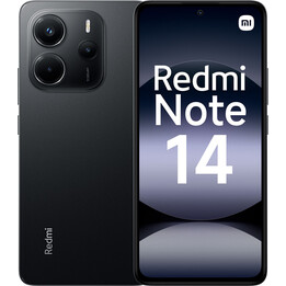 Xiaomi Redmi Note 14, 8+256 GB, 108 MP AI-Kamerasystem, 5500 mAh Akku, AI-Funktionen, Schwarz