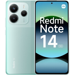 Xiaomi Redmi Note 14 5G, 8 + 256 GB, sistema de câmera AI de 108 MP, bateria de 5500 mAh, recursos AI, verde