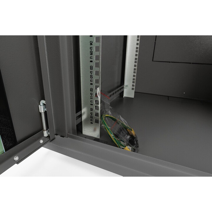 ASSMANN Electronic DN-19 12U-6/6-EC-SW Wandgehäuse 12U Schwarz