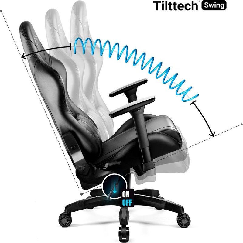 Chaise de jeu DIABLO X-HORN 2.0 king chair noir-noir