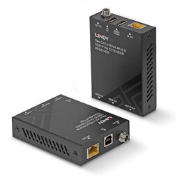4K60 HDMI KVM Extender, Cat.6, USB and audio, 70m