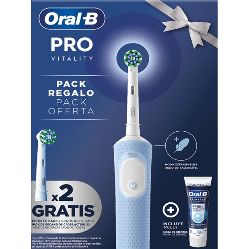 Oral-B Vitality Pro + Pasta + 2 puntas