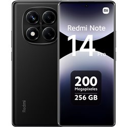 Xiaomi Redmi Note 14 Pro, 4G Smartphone 8+256GB, 50 Million Pixels, NFC Function, Midnight Black