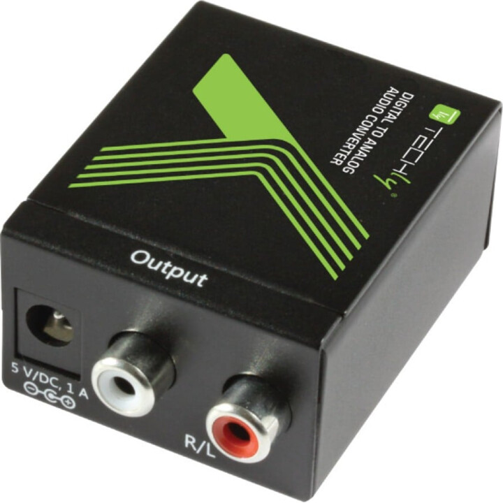Convertidor de audio digital a analógico Techly