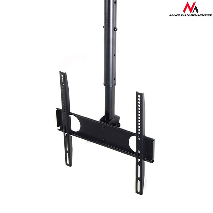 Maclean MC-631 - Ceiling mount for LCD LED TV screen 32-55", 50kg, VESA adjustable 90°