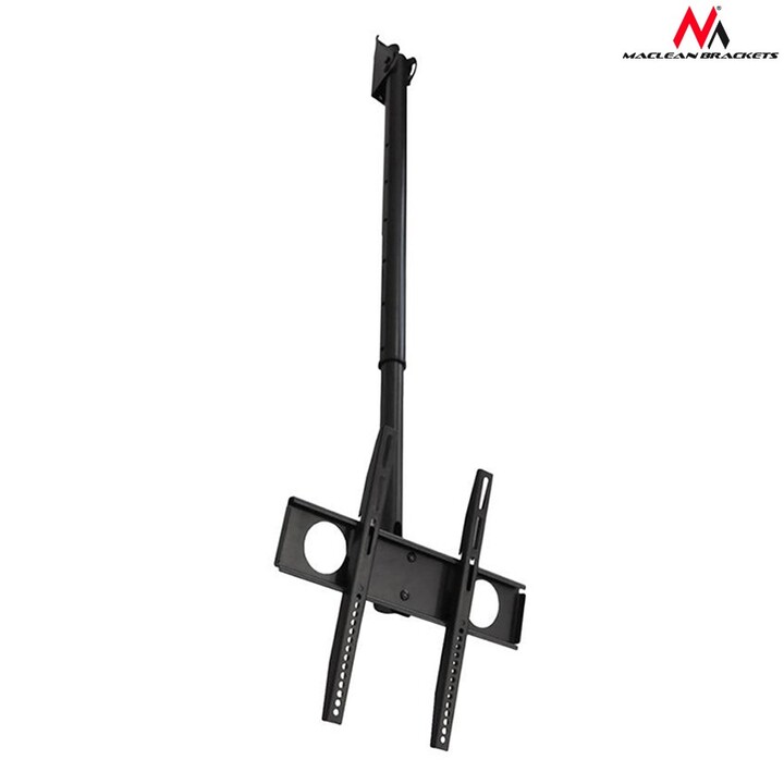 Maclean MC-631 - Supporto da soffitto per schermo TV LCD LED 32-55", 50kg, VESA orientabile 90°