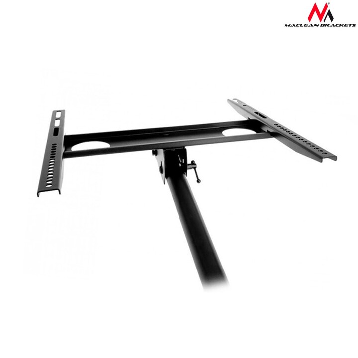 Maclean MC-631 - Soporte de techo para pantalla LCD LED TV 32-55", 50kg, VESA Ajustable 90°
