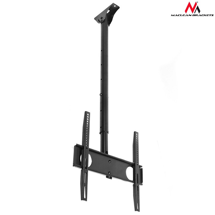Maclean MC-631 - Supporto da soffitto per schermo TV LCD LED 32-55", 50kg, VESA orientabile 90°