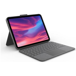 Logitech tablet case + keyboard touch graphite ipad 10.9" (10th gen)