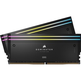Corsair Dominator Titanium RGB 32GB 2x16GB 6400MHz CL32 XMP Nero