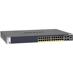 Netgear M4300-28G-PoE+ Géré L2/L3/L4 10G Ethernet (100/1000/10000) Connexion Ethernet, supportant l'alimentation via ce port (Po