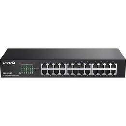 Tenda 24-port Gigabit Ethernet Switch Unmanaged Blau