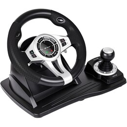 Tracer TRAJOY46524 Gaming-Controller Schwarz Lenkrad + Pedale PlayStation 4, Playstation 3