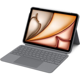 Custodia tablet + tastiera logitech combo touch ipad air 13" grigia