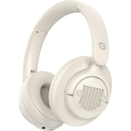 Headphone + mic conceptronic alvah02c bluetooth jack anc white