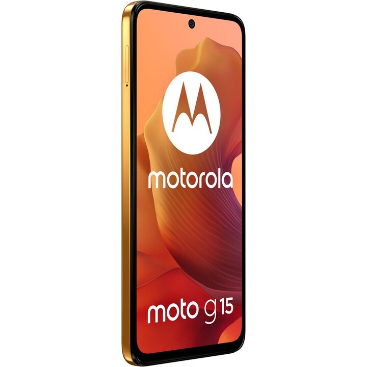 Motorola Moto G15 17,1cm (6.72), 8GB 128GB, Smartphone 4G Dual SIM, Android 15, USB tipo C, 5200mAh, Arancione